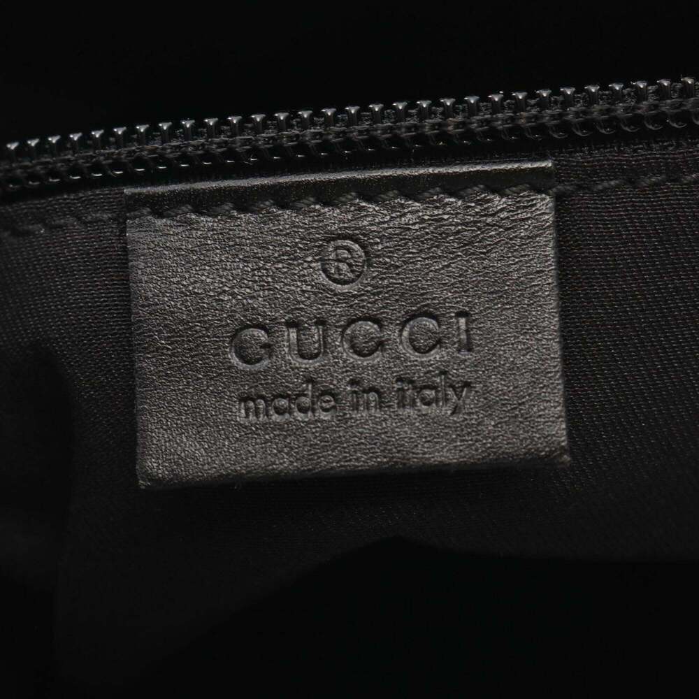 GUCCI Black Leather Shoulder Bag - Picture 4 of 8